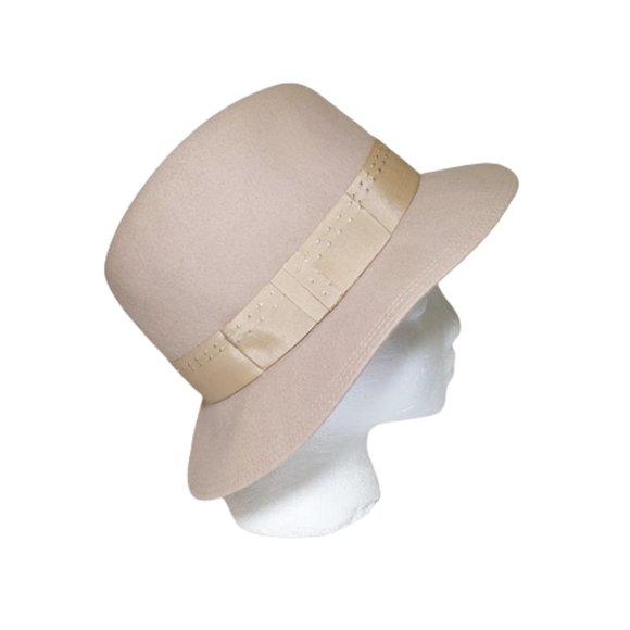 Mr. K Originals/Geo. W. Bollman Hats Vintage 100% Wool Felt Fedora - Picture 2 of 9